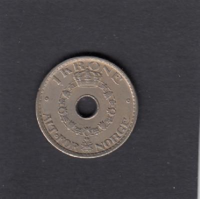 Beschrijving: 1 Krone HOLE